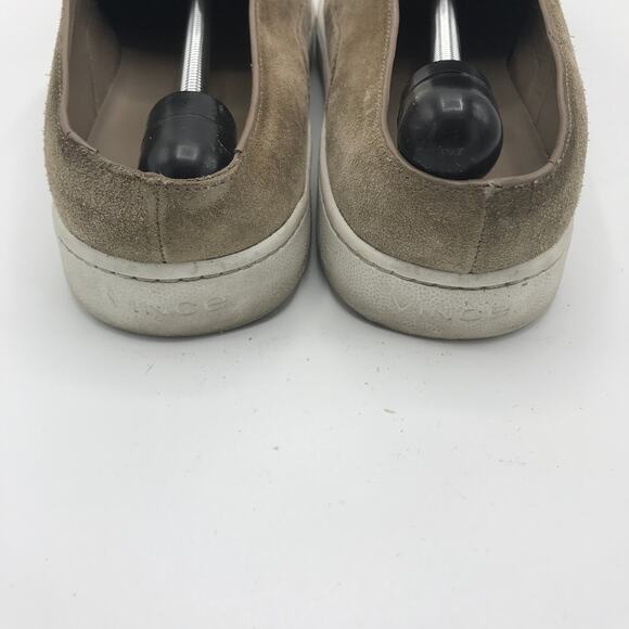 VINCE Verrell Slip On Suede Backless Sneakers - Picture 10 of 11